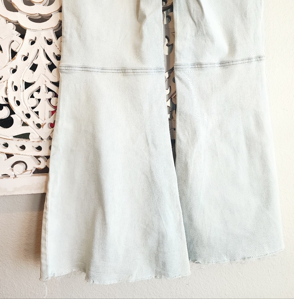 FREE PEOPLE Youthquake Womens Crop Flare Pants Nwot Sz 29 - Picture 14 of 16